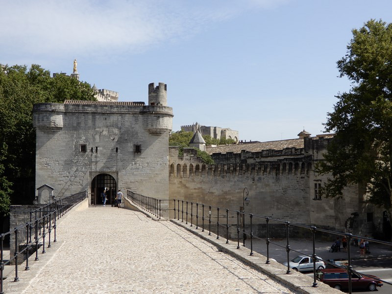 This Gate House on the Avignon Bridge Built in 1414