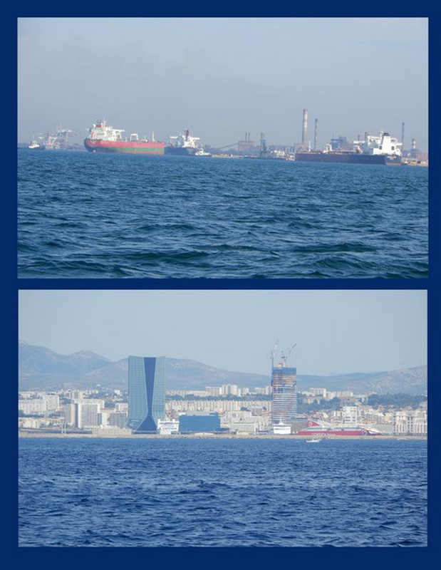 Sights As You Enter the Harbor -Into the Med!