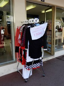A "Sale Rack" at $175 in St. Tropez