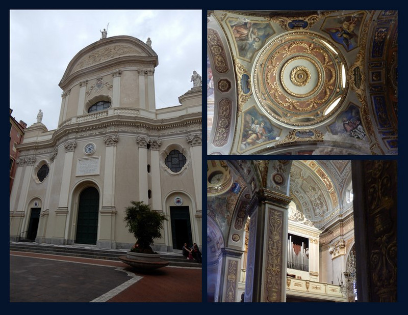 The Church of St. Giovanni Baptist in Oneglia
