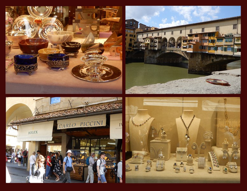 The Ponte Vecchio Complete with Its Functioning Shops