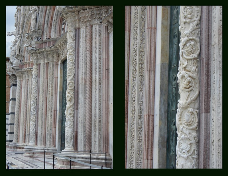 Details of the Columns on the Cathedral