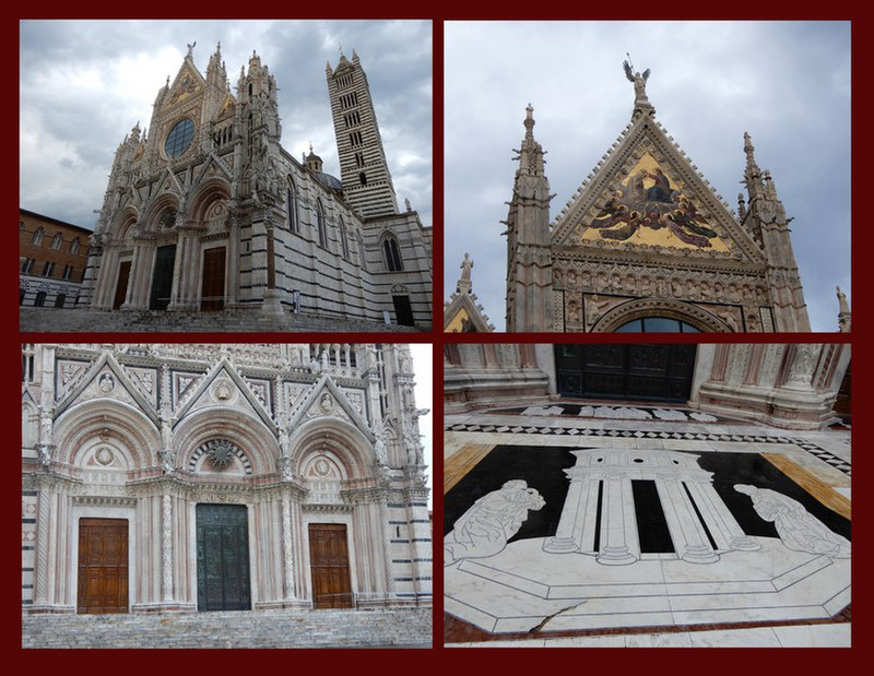 The Siena Cathedral With Its Impressive Details