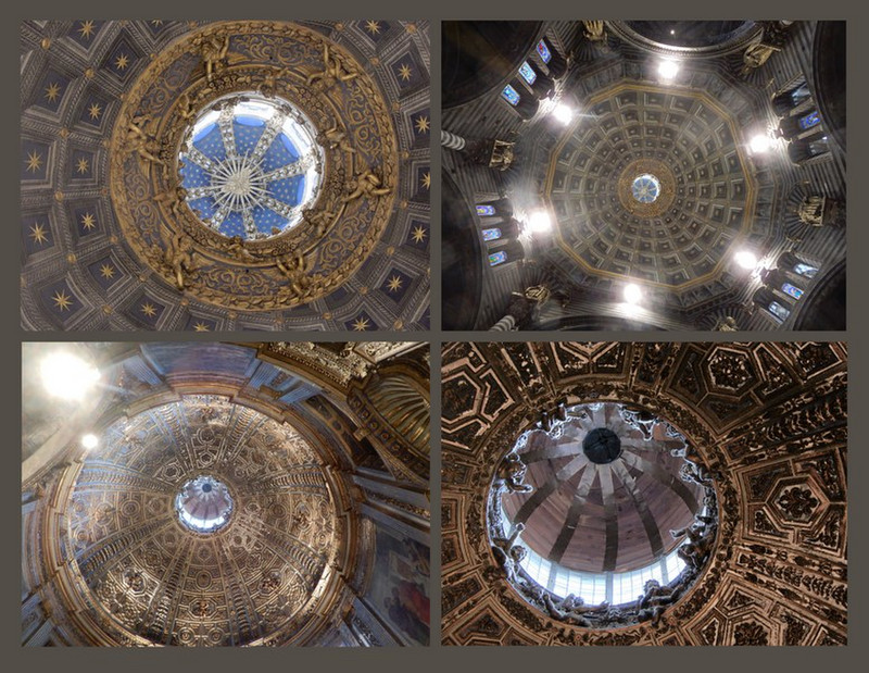A Few of the Domes in the Cathedral