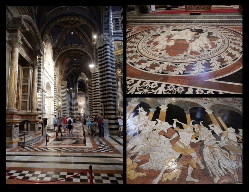 The Floor of the Cathedral is Covered in Mosaics