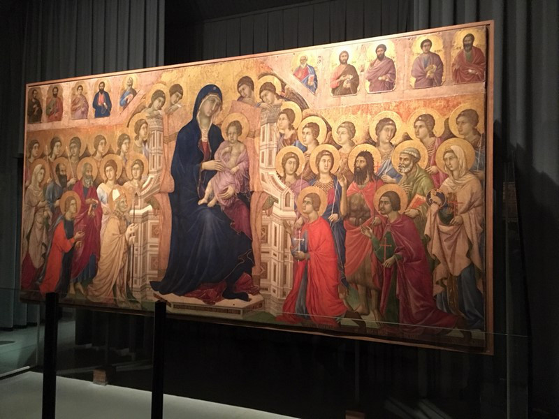 The Duccio's Maesta Had Been Part of the Altar