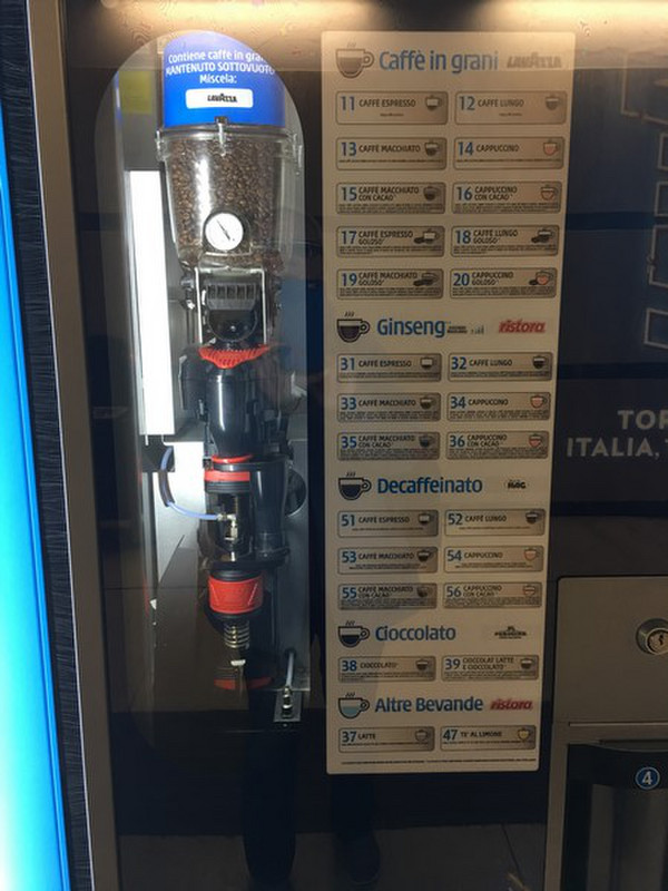 A Vending Machine That Brews Coffee