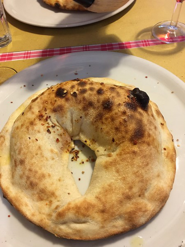 Instead of Pizza We Ordered a Calzone