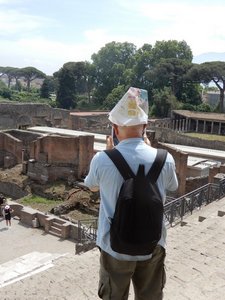 We Saw a Visitor Use His Map of Pompeii