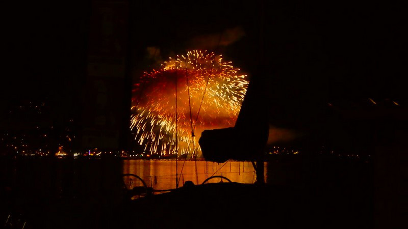 Formia Put On an Amazing Fireworks Display