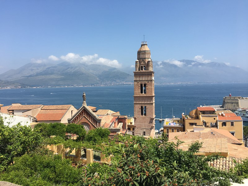 A Wonderful Day for Viewing the Town of Gaeta