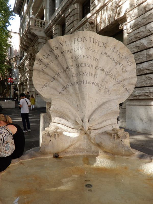 The Fountain of the Bees by Bernini in 1644
