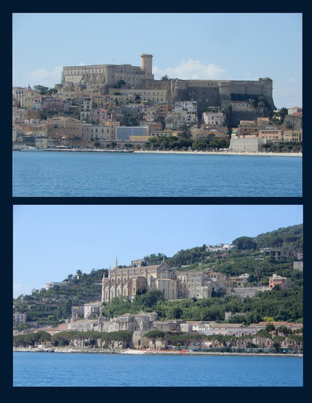 Two Outstanding Features Seen While Leaving Gaeta
