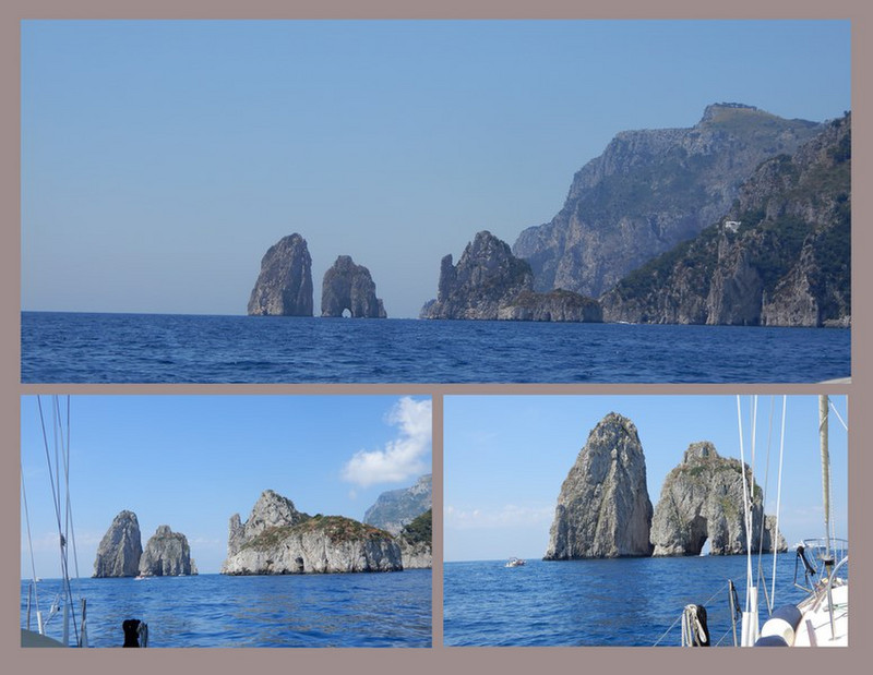 The Famous Isola Faraglioni at the Island of Capri