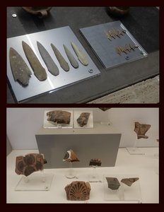 A Few of The Arrowheads and Pottery Shards