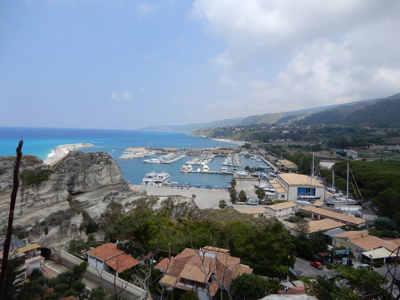 Looking Out Over the Tropea Marina