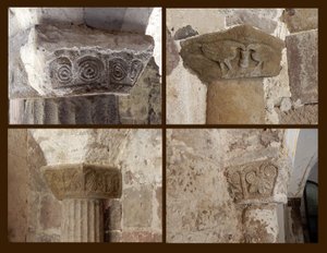 A Few of the Designs on the Column Capitals