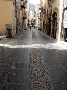A View of the Streets in Cefalu