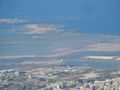 A Closer Aerial View of the Salt Pans We Visited