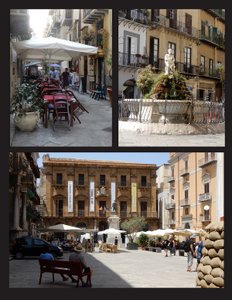 Cafes, Piazzas and Fountains