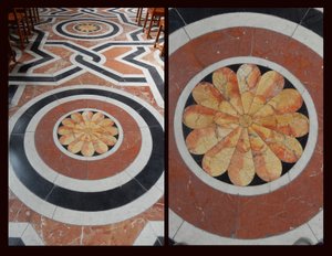 The Precision of the Geometric Designs in the Floor