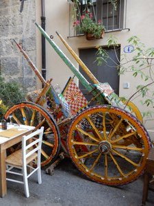 Sicilians Were Known for Their Painted Carts