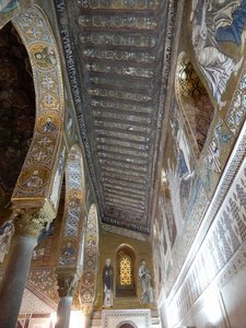 One Section of the Ceiling in the Palatine Chapel