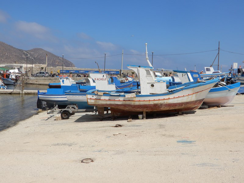 Numerous Fishing Boats on the Beach Here