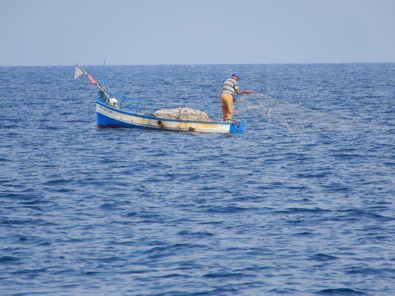 Almost to Monastir We See a Fisherman 