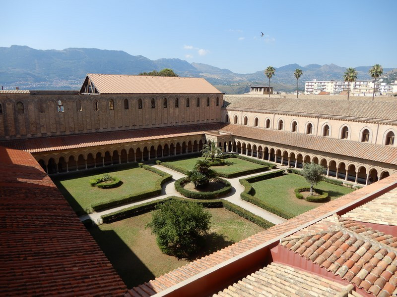 A Wonderful View Of the Cloister from the Rooftop