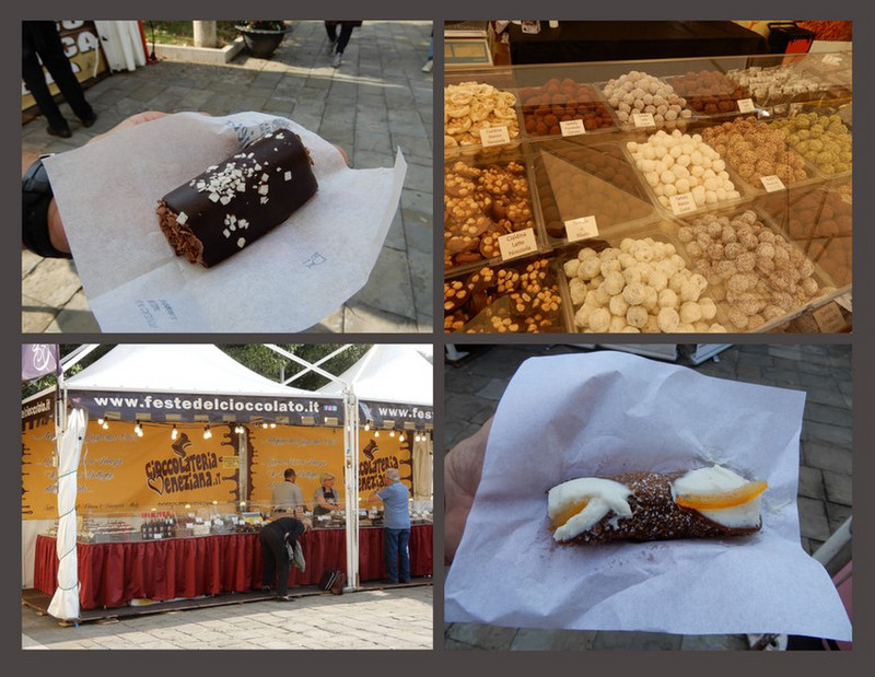 A Few of the Chocolate Offerings at the Chocolate Fest