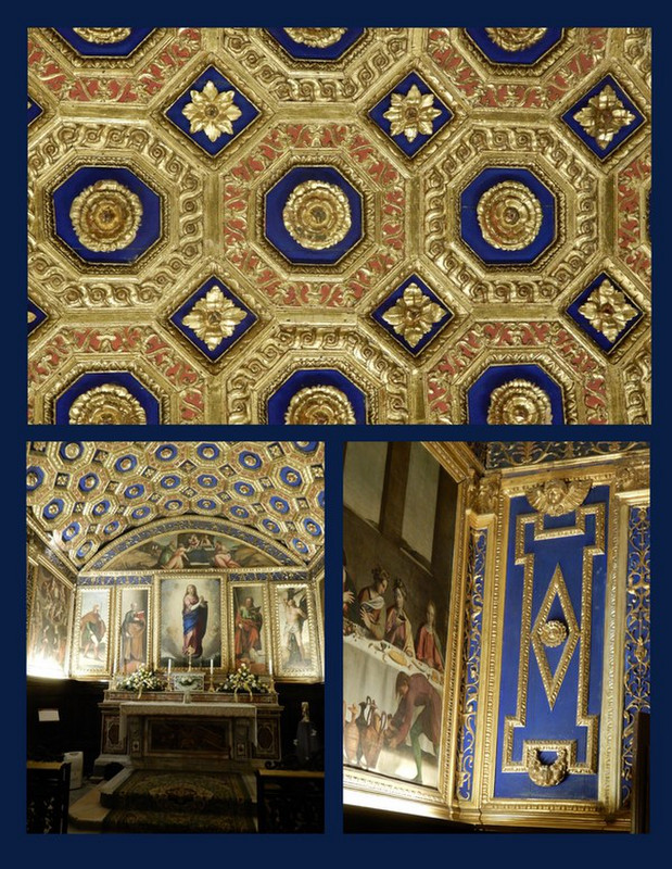 The Golden Chapel Where Pope Pius IX Meditated