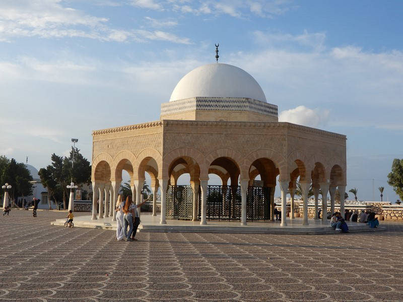 Tomb In Honor of the Martyr's from the Arab Spring