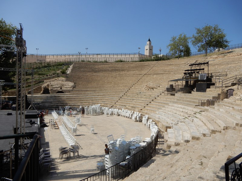 The Roman Theater in Carthage Destroyed in the 5th C