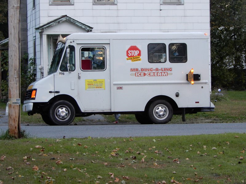 October 20th Was So Warm The Ice Cream Truck Was Out