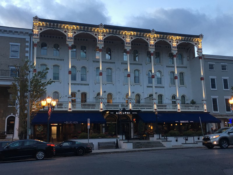 The Adelphi Hotel in Saratoga