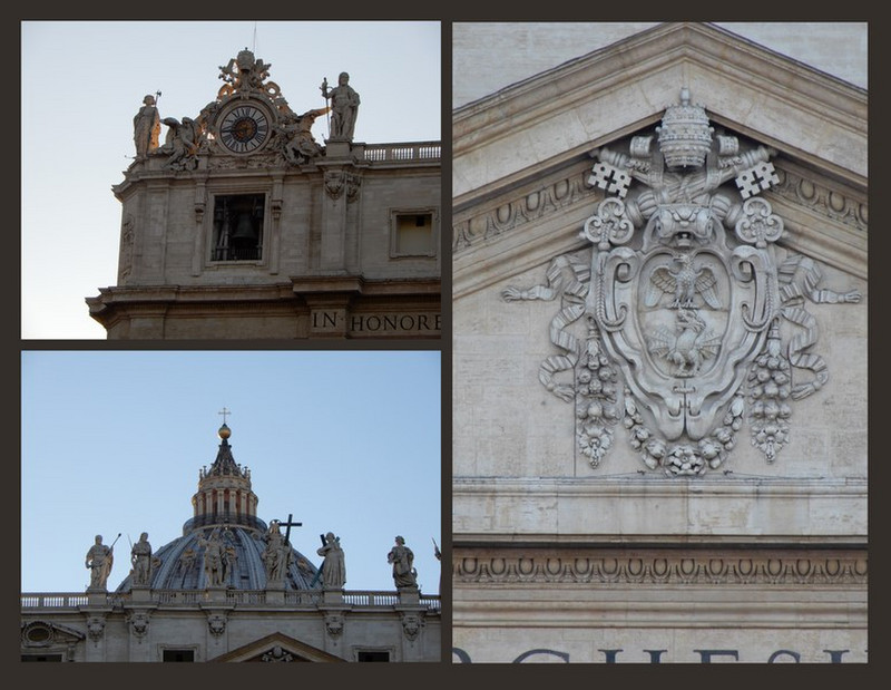 A Few of the Architectural Details at the Vatican