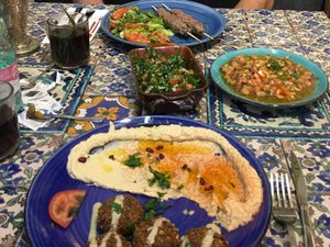 A Wonderful Middle Eastern Birthday Lunch