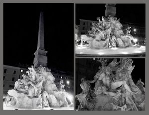 Bernini's Fountain of 4 Rivers