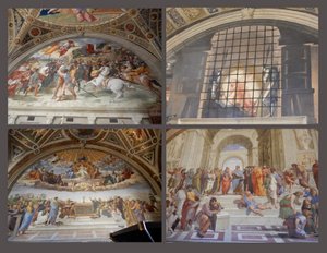 A Few of the Works by Raphael in the Vatican Museum