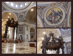 A Closer Look at Details in St. Peter's Basilica