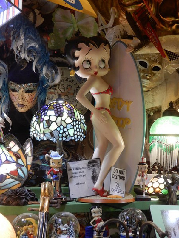Who Would Have Thought We'd See Betty Boop Here?