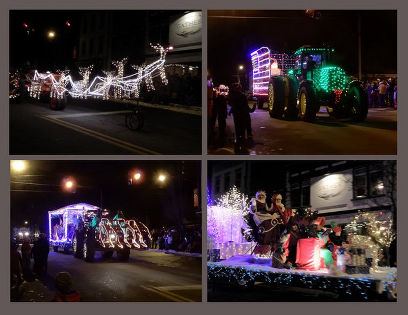 The "Famous" Greenwich Holiday Tractor Parade