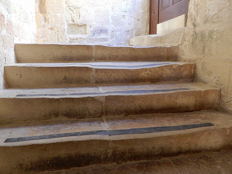 Always Amazed to See the Worn Stairs