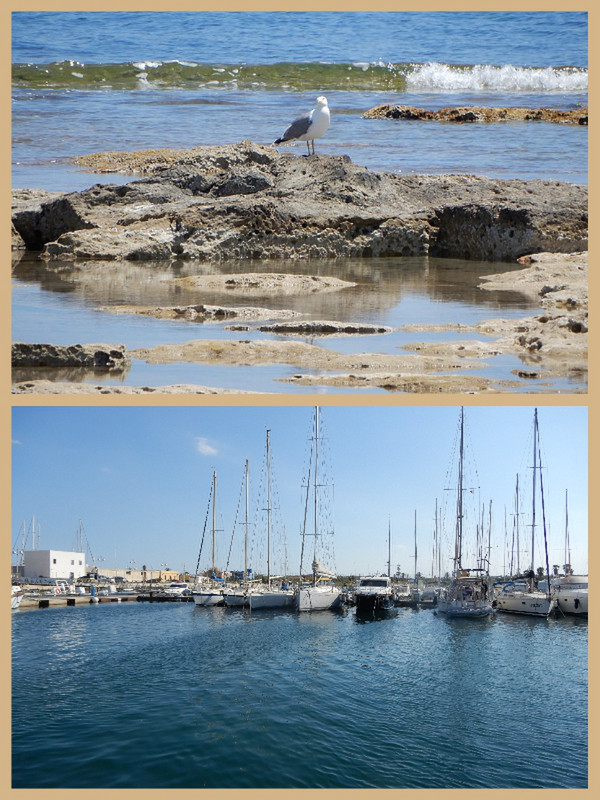 Our First Stop in Sicily was at Marzamemi marina