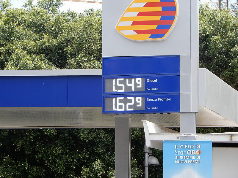$6.96/ gal for  diesel &   $7.32/gal for gasoline!