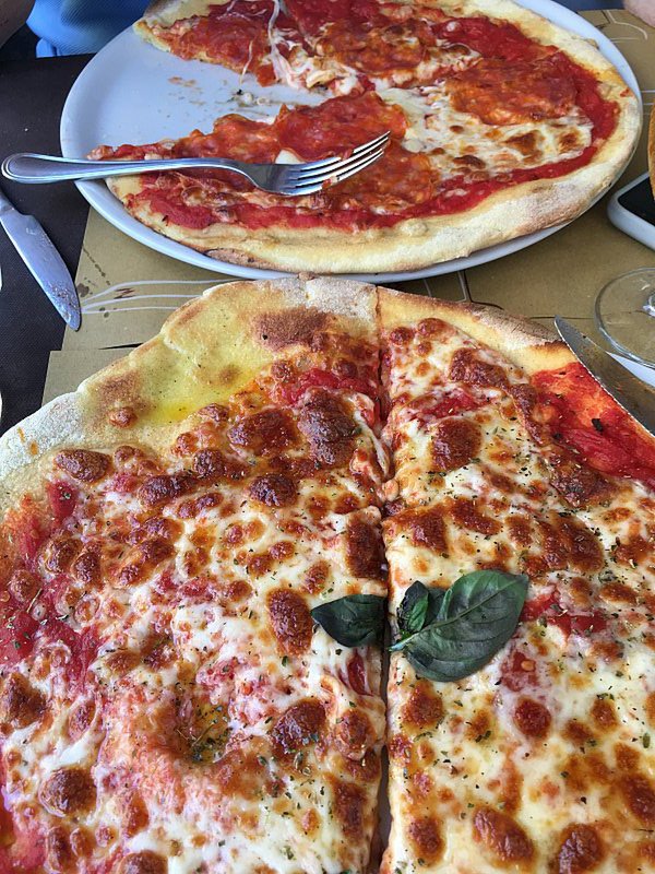 When in Sicily You Must Have Pizza!
