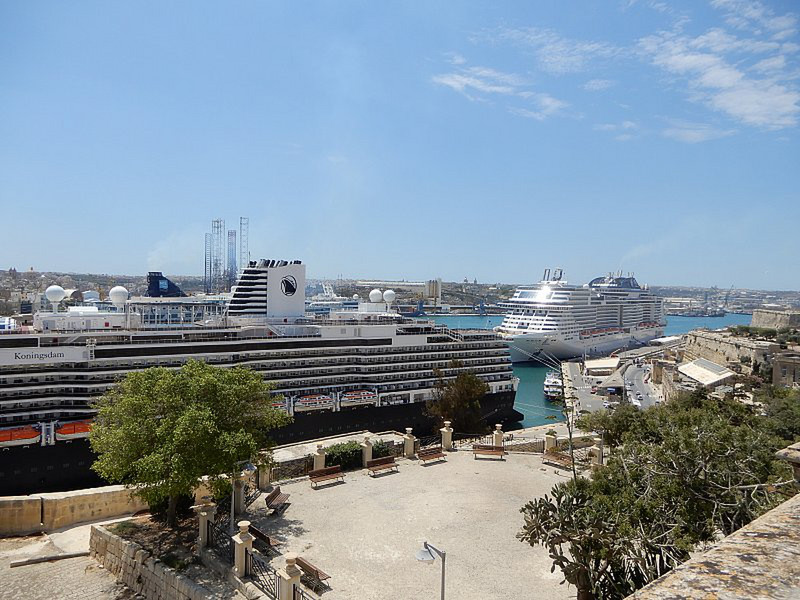Cruise Ships Visit Valletta Regularly