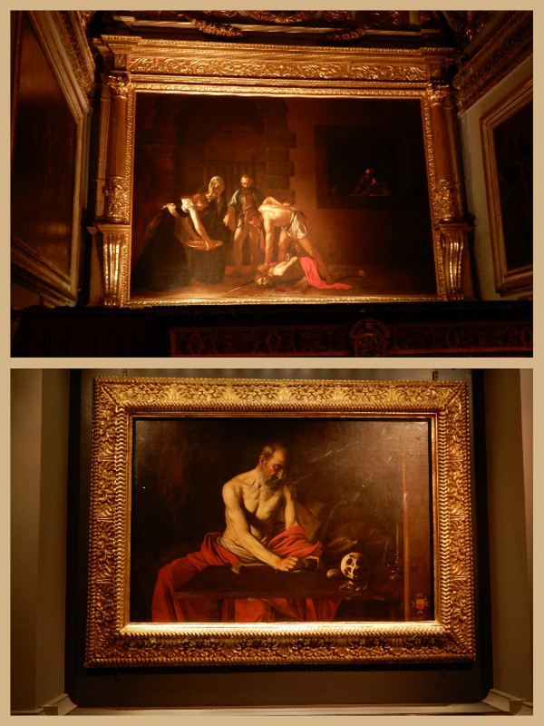 Two of Caravaggio's Paintings Are In Places of Honor