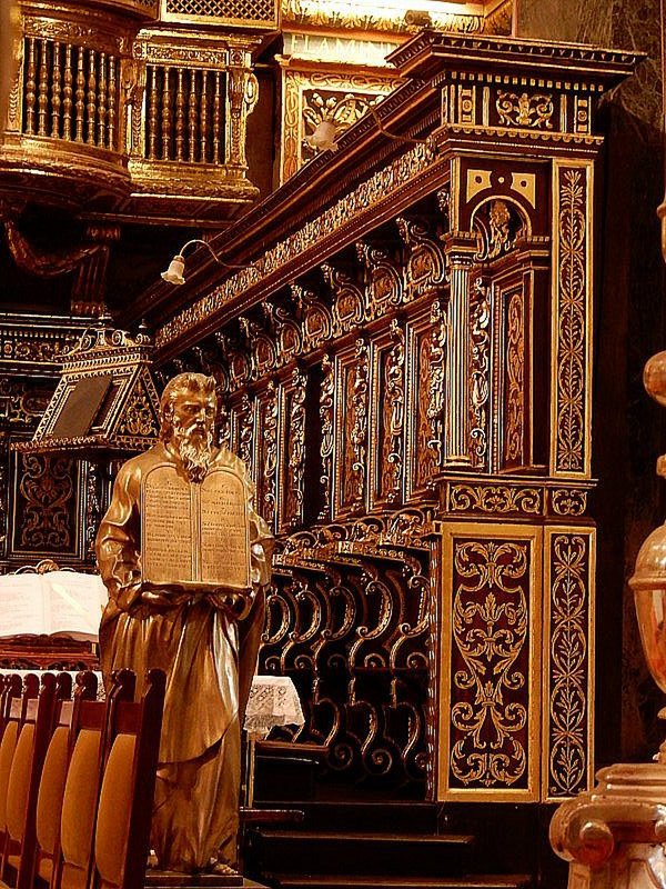 Detailed Carvings of the Choir